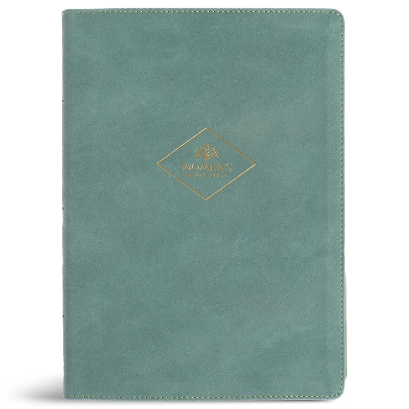 CSB Women's Study Bible, Earthen Teal Suedesoft: Christian Standard Bible, Earthen Teal Suedesoft Leathertouch