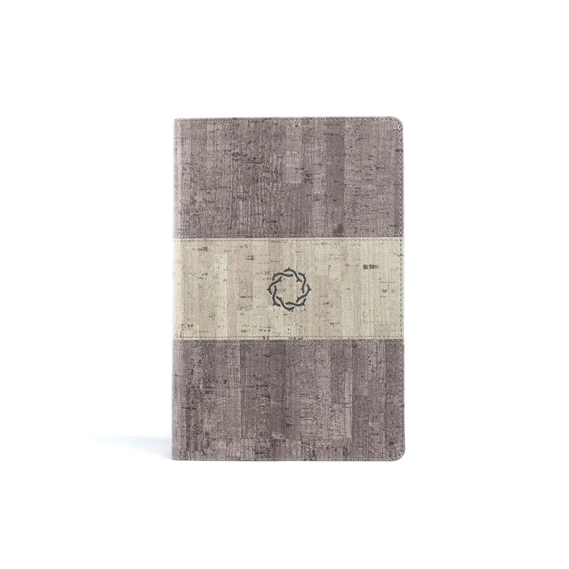 KJV Essential Teen Study Bible, Weathered Grey Leathertouch: King James Vesion, Weathered Grey, Leathertouch, Words of Christ in Red, Ribbon Marker, Full-Color Maps - Image 1