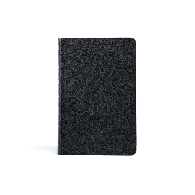 KJV Thinline Bible, Black Genuine Leather: King James Version, Black, Genuine Leather, Thinline
