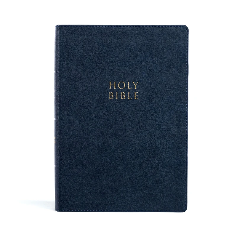 CSB Super Giant Print Reference Bible, Navy LeatherTouch: Christian Standard Bible, Super Giant Print Reference Bible, Navy, Leathertouch