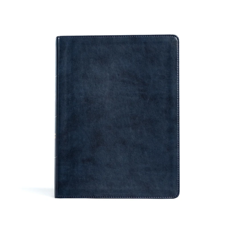 CSB Verse-by-Verse Reference Bible, Navy LeatherTouch: Christian Standard Bible, Verse-By-Verse Reference Bible, Navy, Leathertouch
