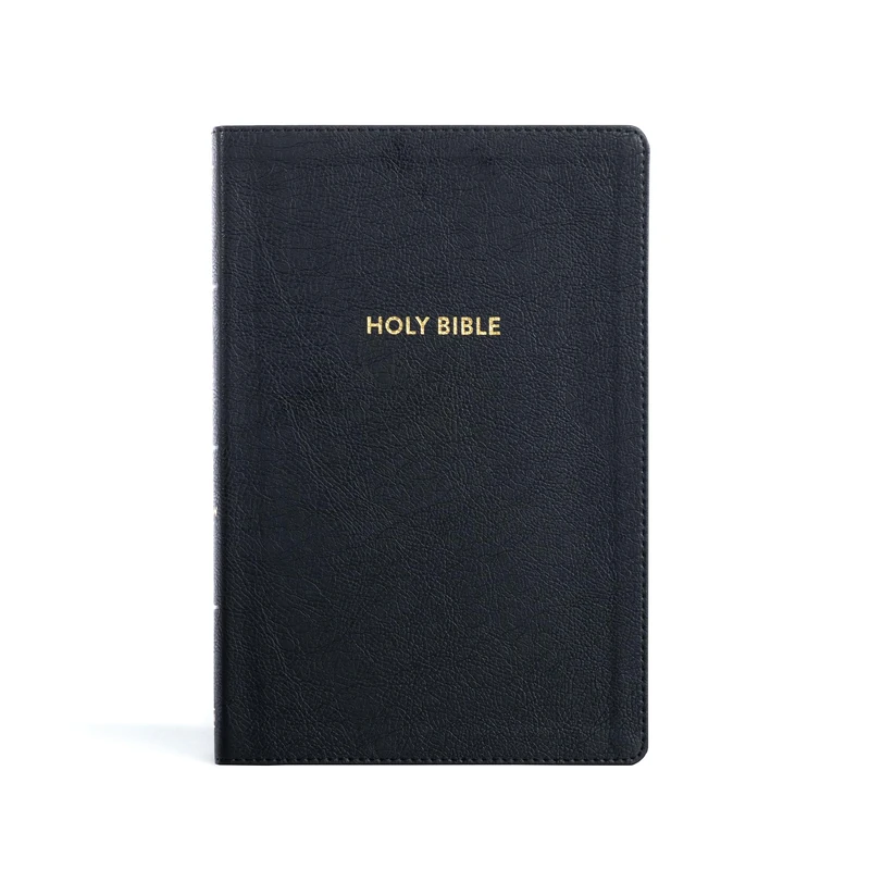 KJV Rainbow Study Bible, Black LeatherTouch: King James Version, Rainbow Study Bible, Black, Leathertouch