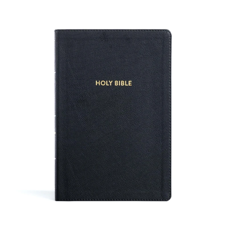 KJV Rainbow Study Bible, Black LeatherTouch, Indexed: King James Version, Rainbow Study Bible, Black, Leathertouch