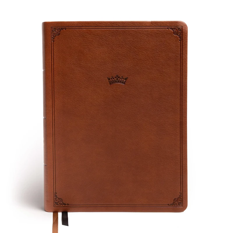 NASB Tony Evans Study Bible, Brown LeatherTouch, Indexed: Advancing God's Kingdom Agenda