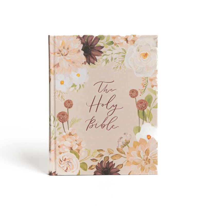 CSB Notetaking Bible, Large Print Hosanna Revival Edition, Blush Cloth-Over-Board: The Holy Bible