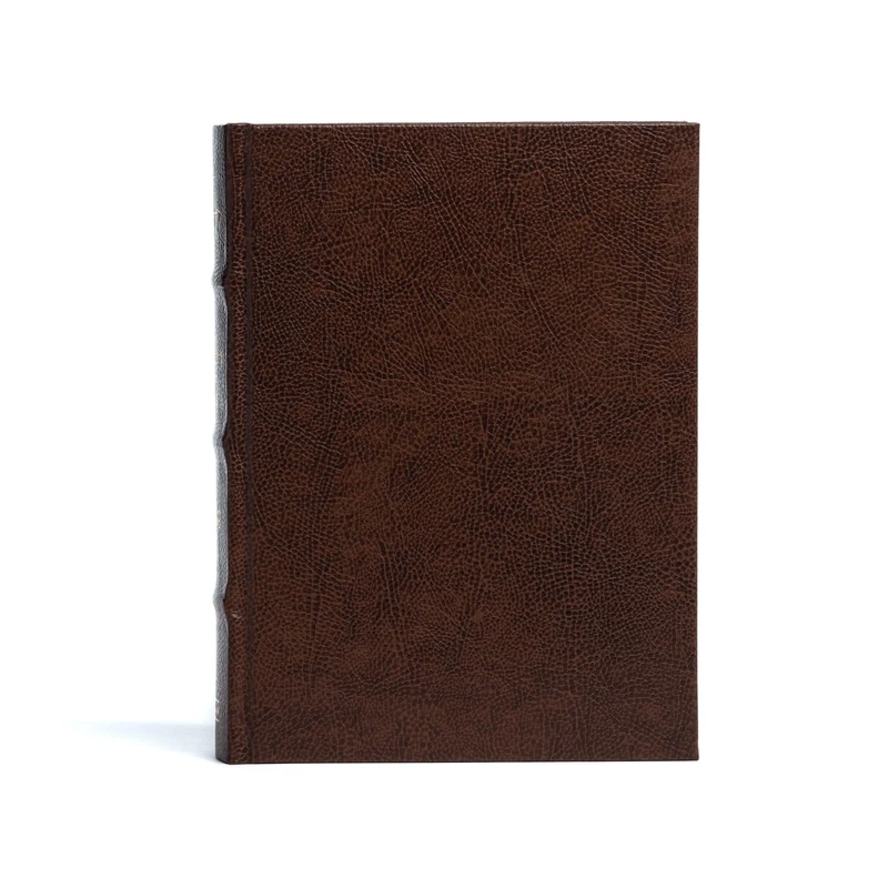 CSB Spurgeon Study Bible, Brown Bonded Leather-Over-Board: Chistian Standard Bible, Brown Bonded Leather-over-board
