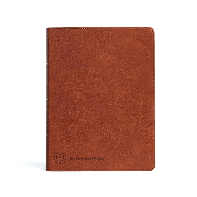 CSB Life Counsel Bible, Burnt Sienna Leathertouch: Practical Wisdom for All of Life