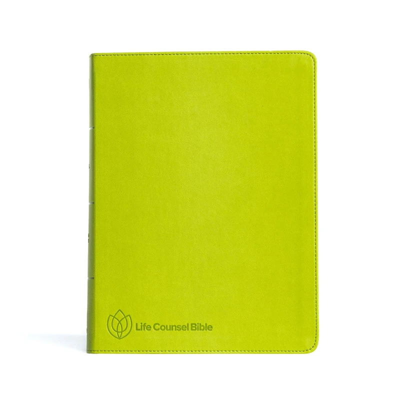 CSB Life Counsel Bible, Grass Green Leathertouch: Practical Wisdom for All of Life