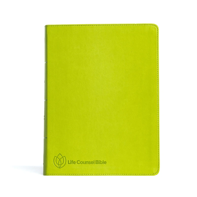 CSB Life Counsel Bible, Grass Green Leathertouch, Indexed: Practical Wisdom for All of Life