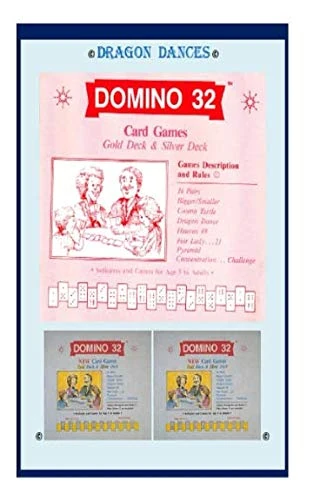DRAGON DANCES :: DOMINO 32 card game series 2020 (AMAZON paperback linking operation) - Image 1