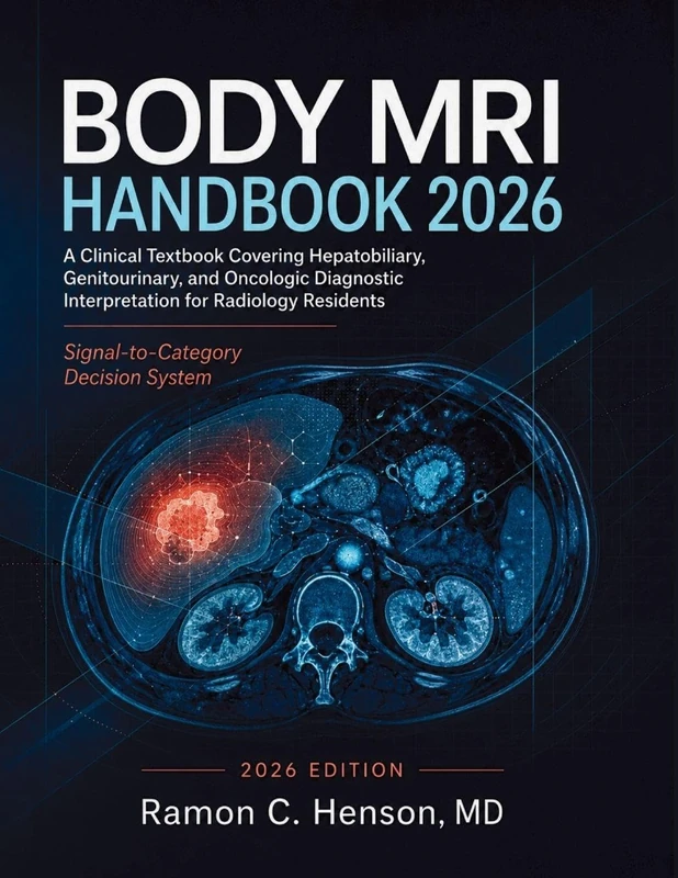 Body MRI Handbook 2026: A Clinical Textbook Covering Hepatobiliary, Genitourinary, and Oncologic Diagnostic Interpretation for Radiology Residents