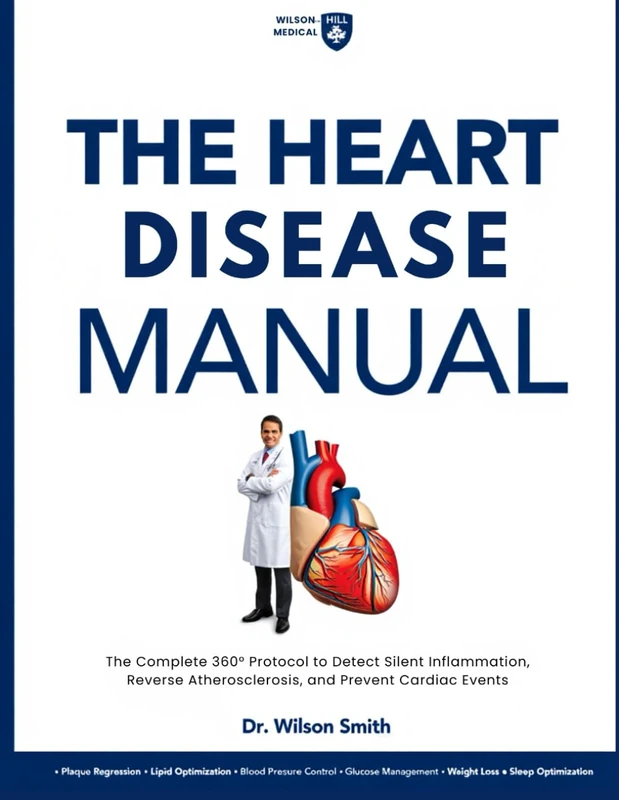 THE HEART DISEASE MANUAL: The Complete 360° Protocol to Detect Silent Inflammation, Reverse Atherosclerosis, and Prevent Cardiac Events