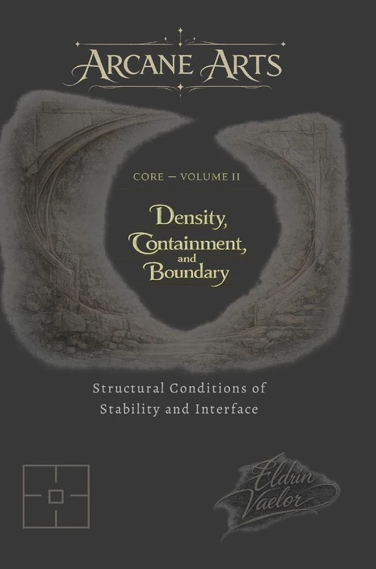 Arcane Arts: Core - Volume II / Density, Containment, and Boundary: Structural Conditions of Stability and Interface