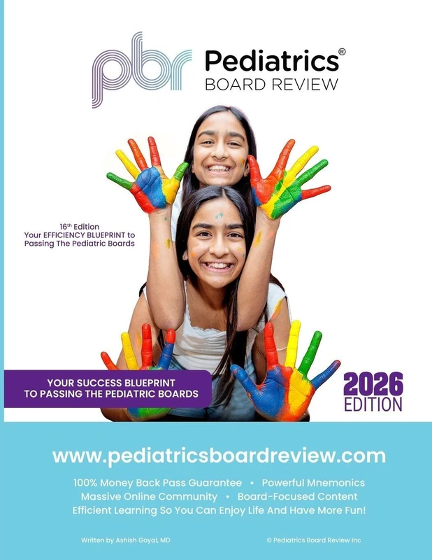 PEDIATRICS BOARD REVIEW: Your EFFICIENCY BLUEPRINT to Passing the Pediatric Boards