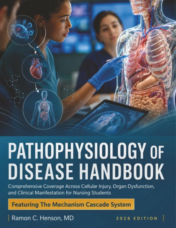Pathophysiology of Disease Handbook 2026: Comprehensive Coverage Across Cellular Injury, Organ Dysfunction, and Clinical Manifestation for Nursing Students