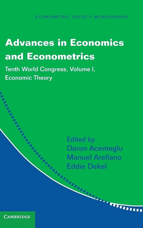 Cambridge Advances in Economics and Econometrics Vol 1