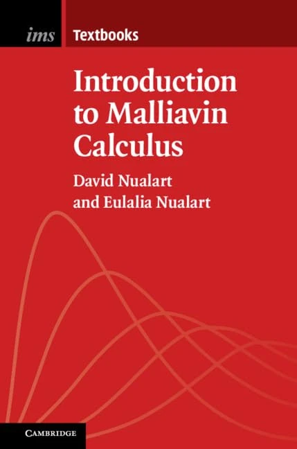 Cambridge Introduction to Malliavin Calculus Textbook
