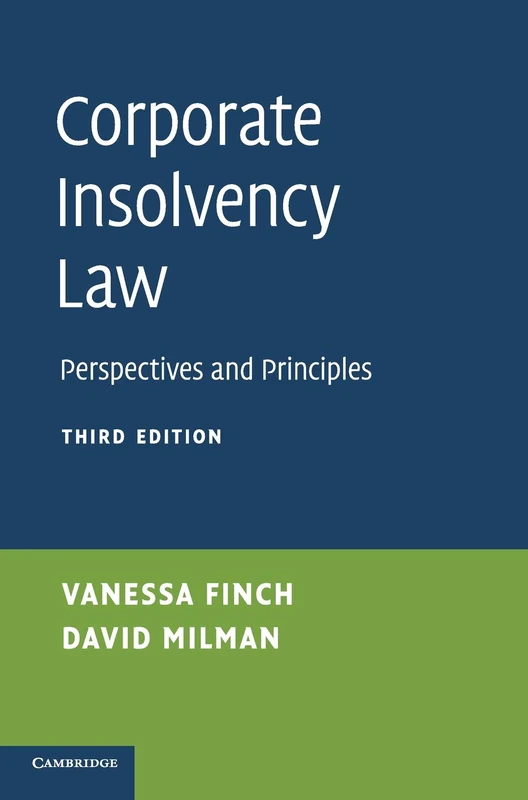Cambridge University Press - Corporate Insolvency Law Book