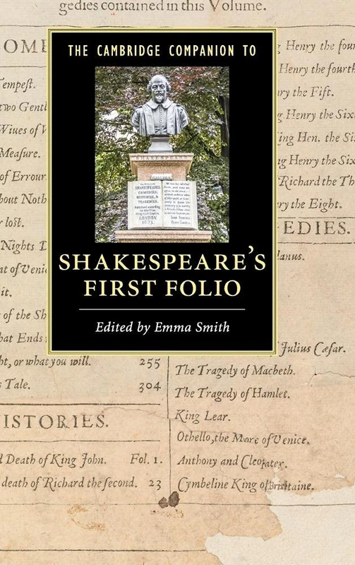 The Cambridge Companion to Shakespeare's First Folio (Cambridge Companions to Literature)