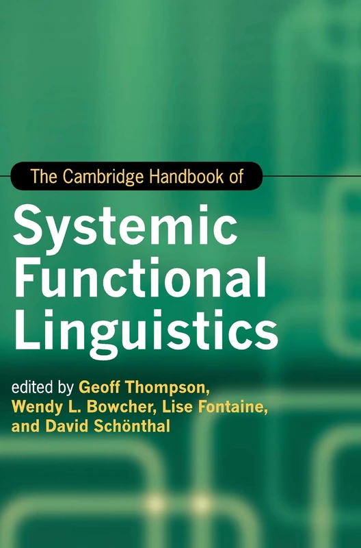 Cambridge Handbook of Systemic Functional Linguistics - Books