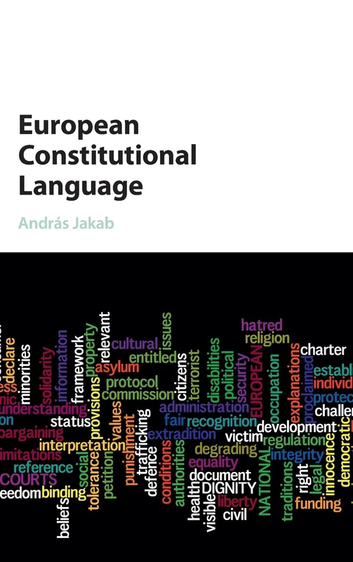 Cambridge University Press - European Constitutional Language