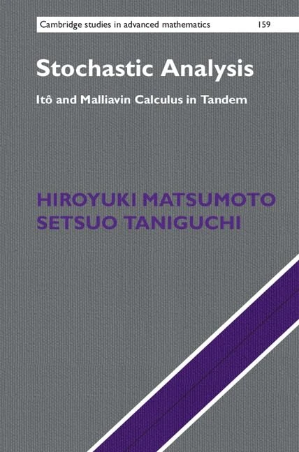 Stochastic Analysis: Itô and Malliavin Calculus in Tandem: Series Number 159 (Cambridge Studies in Advanced Mathematics, Series Number 159)