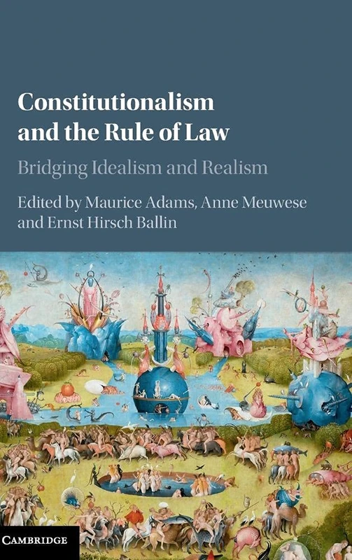 Cambridge Constitutionalism and the Rule of Law Book
