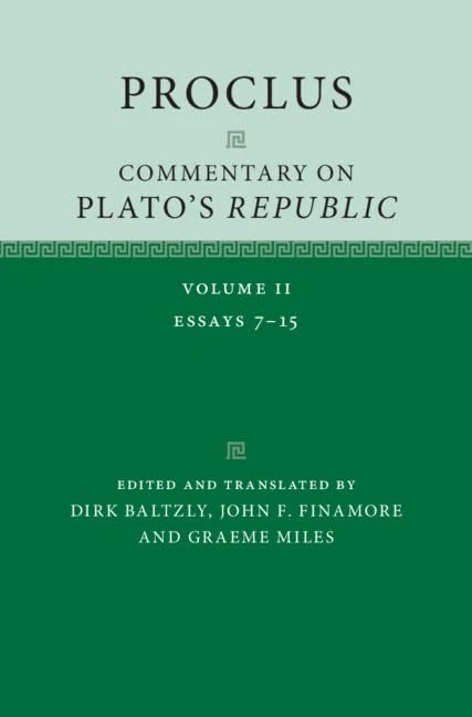 Proclus: Commentary on Plato's 'Republic': Essays 7-15: 2