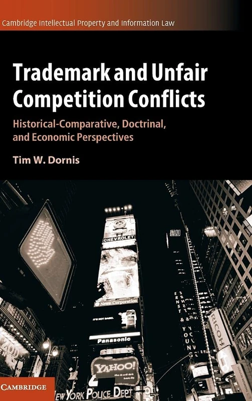 Cambridge Trademark and Unfair Competition Conflicts Law Book - Image 1