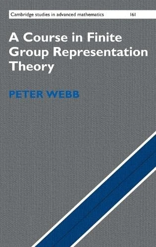 A Course in Finite Group Representation Theory (Cambridge Studies in Advanced Mathematics)