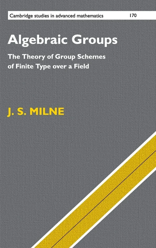 Algebraic Groups: The Theory of Group Schemes of Finite Type over a Field: 170 (Cambridge Studies in Advanced Mathematics)