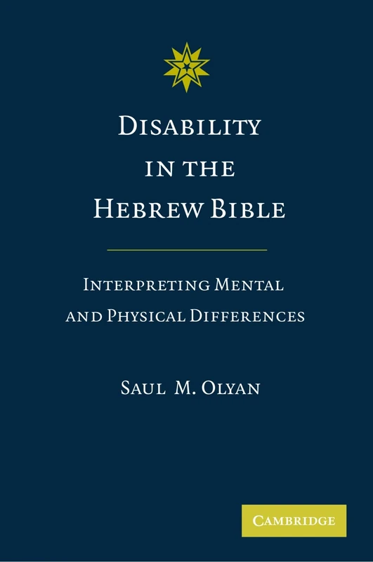 Disability in the Hebrew Bible: Interpreting Mental and Physical Differences - Image 1