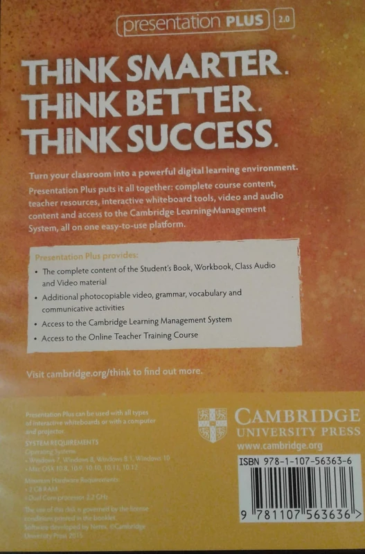 Think Level 3 Presentation Plus DVD-ROM