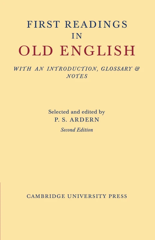 First Readings in Old English