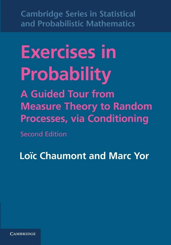 Exercises in Probability: A Guided Tour From Measure Theory To Random Processes, Via Conditioning: 35 (Cambridge Series in Statistical and Probabilistic Mathematics, Series Number 35)