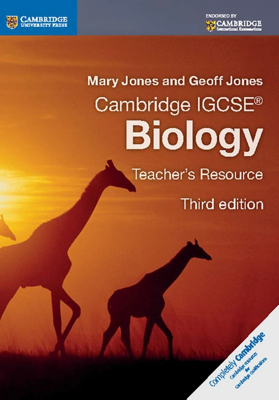 Cambridge IGCSE® Biology Teacher's Resource CD-ROM (Cambridge International IGCSE)