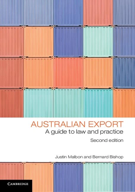 Australian Export: A Guide To Law And Practice
