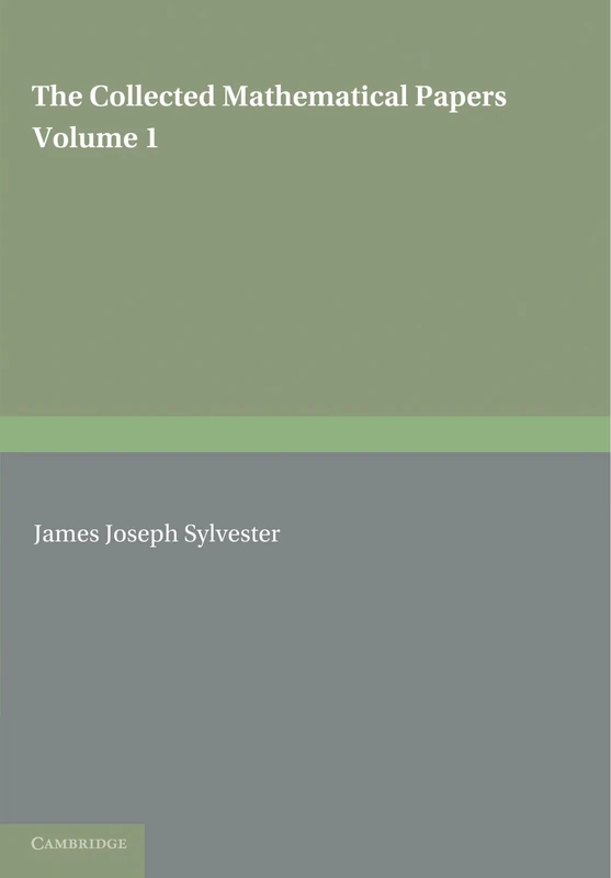 The Collected Mathematical Papers: Volume 1: Volume 1, 1837 1853