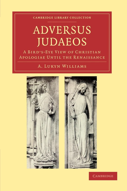 Adversus Judaeos: A Bird's-Eye View of Christian Apologiae until the Renaissance (Cambridge Library Collection - Religion)