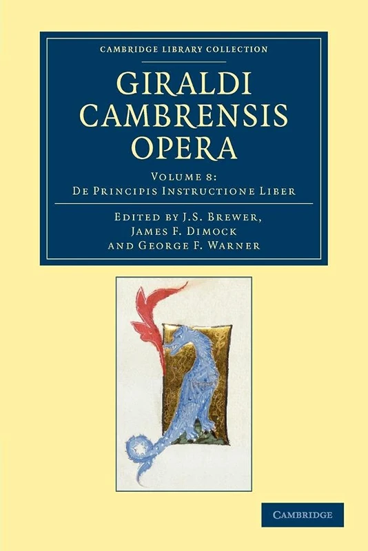 Giraldi Cambrensis Opera: Volume 8 (Cambridge Library Collection - Rolls) - Image 1