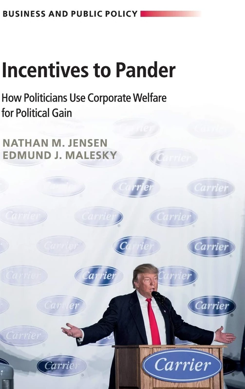 Incentives to Pander: How Politicians Use Corporate Welfare for Political Gain (Business and Public Policy)