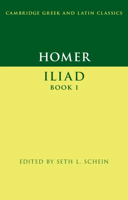Homer: Iliad Book I (Cambridge Greek and Latin Classics)