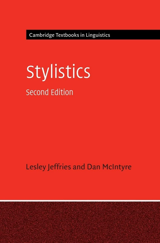 Stylistics (Cambridge Textbooks in Linguistics)