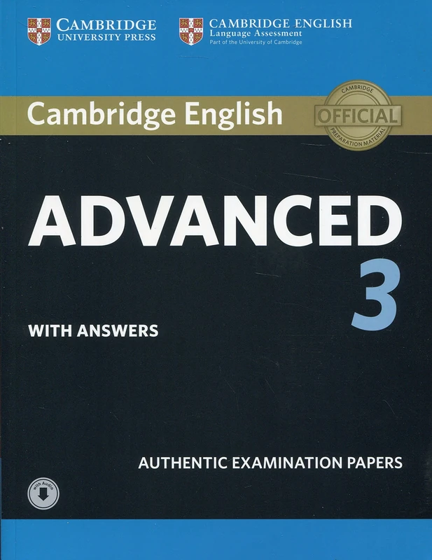 Cambridge English Advanced 3 Student's Book with Answers with Audio (CAE Practice Tests)(downloadable code available )