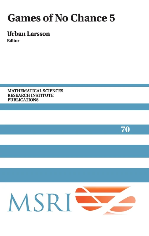 Cambridge Games of No Chance 5: 70 - Combinatorial Games Book