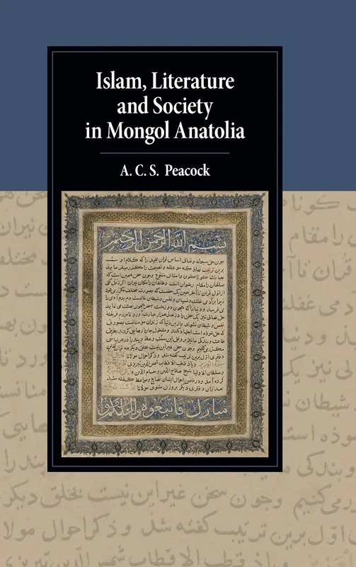 Islam, Literature and Society in Mongol Anatolia (Cambridge Studies in Islamic Civilization) - Image 1