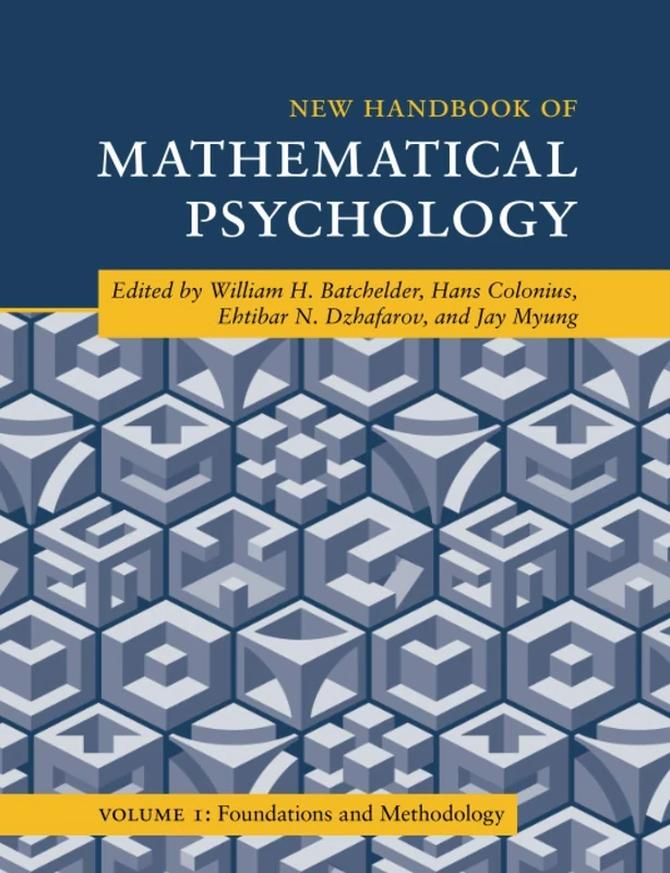 Cambridge New Handbook of Mathematical Psychology - Book