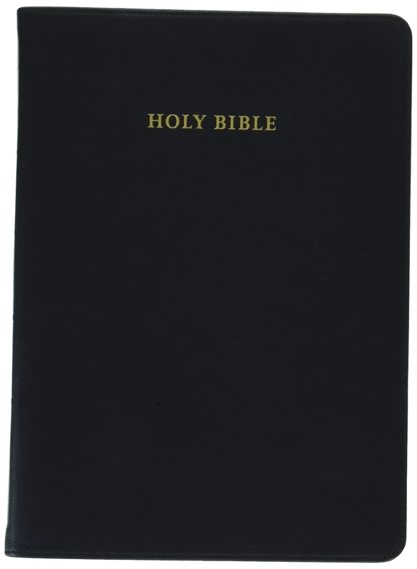 ESV Diadem Reference Edition Black Calfskin Leather, Red-letter Text, ES545:XRL
