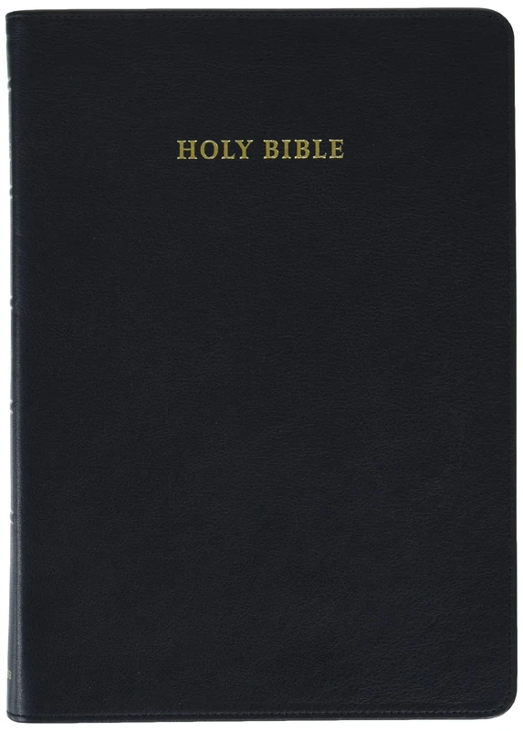 ESV Diadem Reference Edition with Apocrypha Black Calfskin leather, Red-letter Text, ES545:XRAL