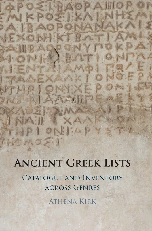 Ancient Greek Lists: Catalogue and Inventory Across Genres - Image 1